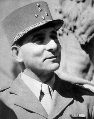 France / Vietnam: General Jean de Lattre de Tassigny (1889-1952), was a French military hero and commander in the First Indochina War.