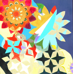 Meditation 36, c. 2017 (acrylic on panel)