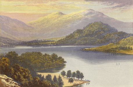 Ullswater (colour litho)
