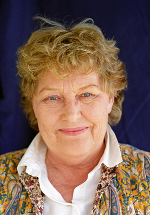 Oslo 19950613:  Birgit Strøm, NRK, photographed in connection with a boat trip organized by  …, 1995 (photo)