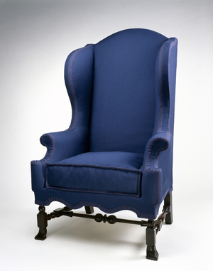 Easy Chair, 1715-1735 (soft maple, eastern white pine, hard maple, and birch)