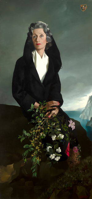 Lady Dunn, later Lady Beaverbrook (oil on canvas)