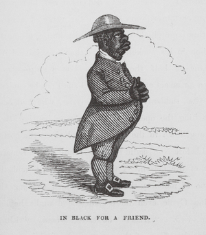 In Black for a Friend (engraving)