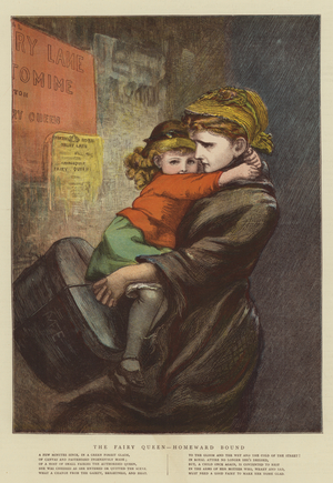 The Fairy Queen, Homeward Bound (engraving)