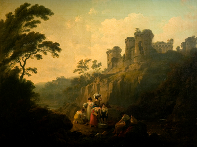 Masham Castle, North Yorkshire, 1811 (oil on canvas)