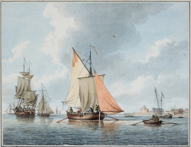 Shipping (w/c on laid paper)

