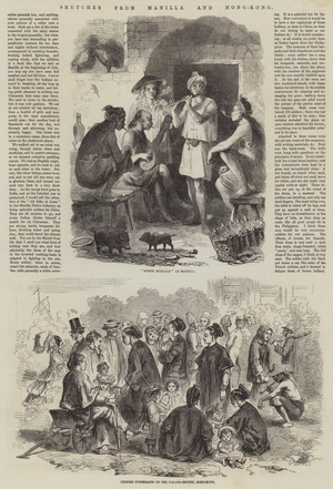 Sketches from Manilla and Hong-Kong (engraving)