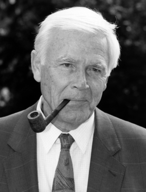 Joachim "Blacky" Fuchsberger with Peiffe, 1992 (photo)