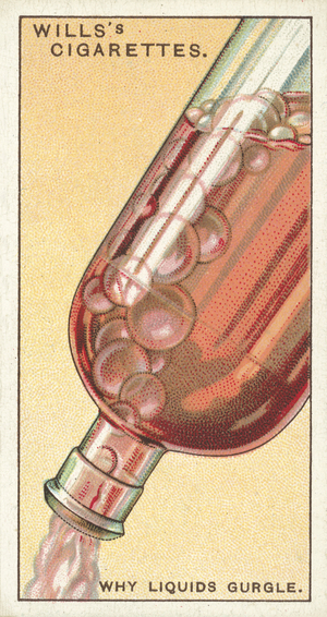 Why Liquids Gurgle (chromolitho)