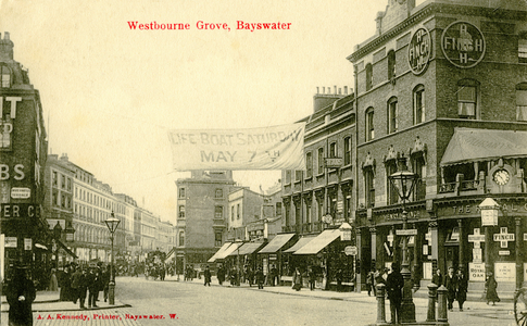 Westbourne Grove, Bayswater, London c.1905