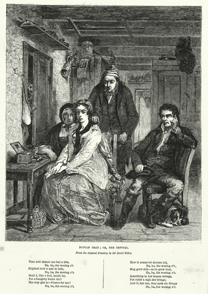 Duncan Gray, or the Refusal (engraving)