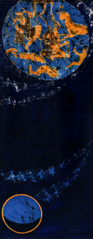 Сosmos №1, 2013 (batik)