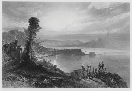 The Bay of Naples, Early Morning, from the picture in the Royal Collection (engraving)