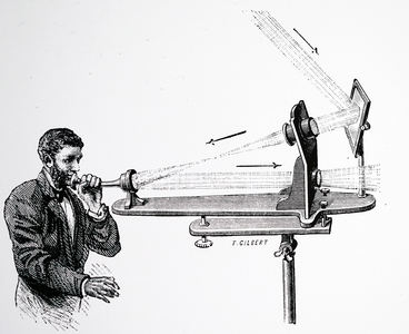 Alexander Graham Bell's photo phone, 1891