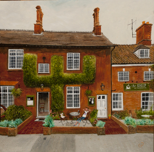 The Ship, 2019 (oil on panel)