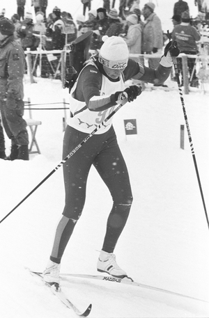 Geilo 19860130. NM in biathlon 10 km, women …, 1986 (photo)