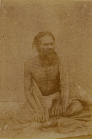 Nana Sahib, 1858 circa (b/w photo)