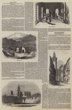 A Pictorial Tour in Mediterranean, by John H Allen (engraving)