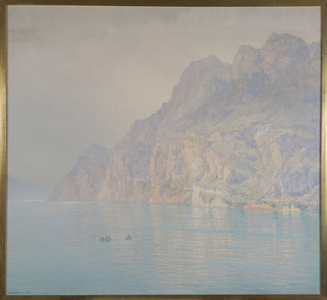 Monte d'Oro, Lake Garda, 1926 (oil)
