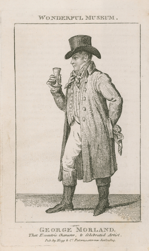 Portrait of George Morland (engraving)