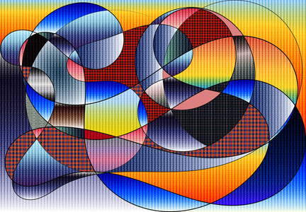 Sunset, 2019 (mixed media)