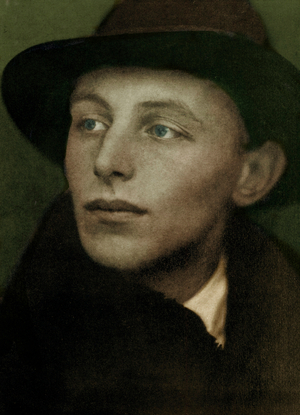 Carl Orff as a young man