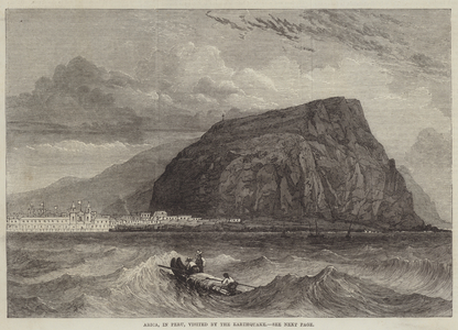 Arica, in Peru, visited by the Earthquake (engraving)