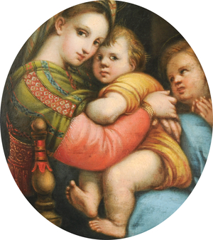 Madonna della sedia (after Raphael)