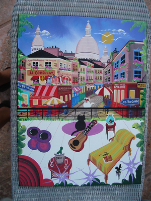 Paris, France, 2010-12 (acrylic on canvas)