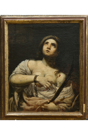 Sant'Agatha, c.1600-1649 (oil on canvas)