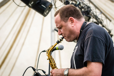 Gilad Atzmon on alto saxophone