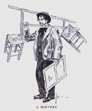 Bohemian Paris: A nouveau (litho)