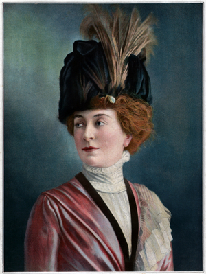 Cecile Sorel, 1909 (print)