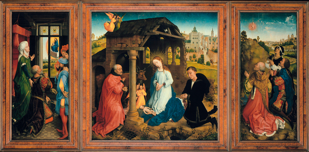 The Middelburg Altar, c.1450 (oil on panel)