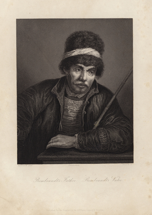 Rembrandt's father (engraving)