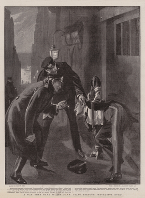 A Way they have in the Navy, going through "Promotion Hook" (litho)