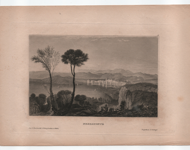 Negroponte, ca. 1850 (engraving)