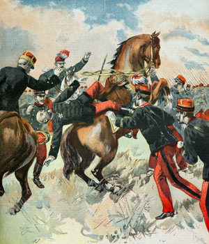 The Death of General Theophile Ferron, 1894 (illustration)