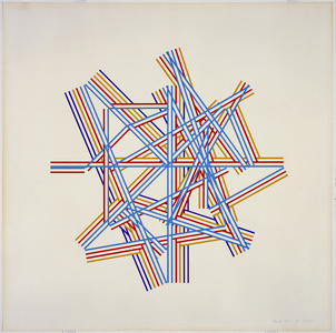 Chance and Order V, 1971 (screen print)