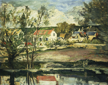 In the Valley of the Oise; Dans la Vallee de L'Oise, 1873-74 (oil on canvas)
