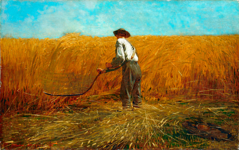 The Veteran in a New Field, 1865 (oil on canvas)