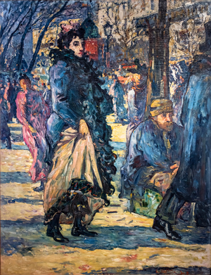 La Parisienne (or Sur le Boulevard), 1892 (oil on canvas)