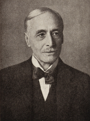 William Llewellyn, Welsh painter (b/w photo)