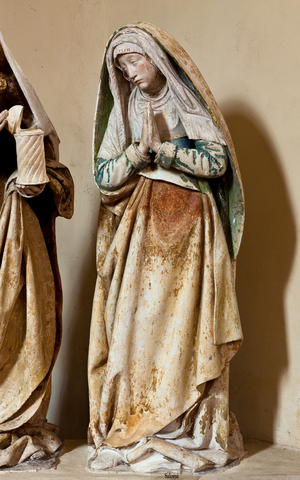 Entombment, Saint-Jacques Chapel, Monestiès, Tarn, 1490 (polychrome limestone)
