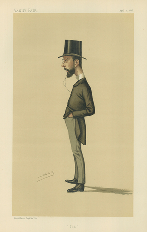 Mr Timothy Michael Healy (colour litho)