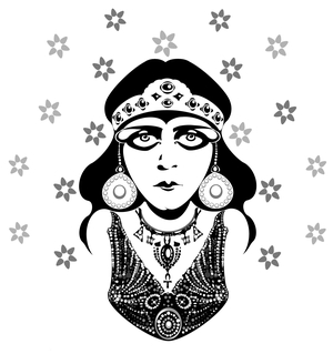 Theda Bara, American silent film actress, 1890-1955