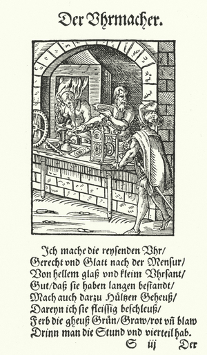The Clockmaker (engraving)
