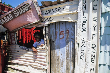 Durban Township Barber (photo)