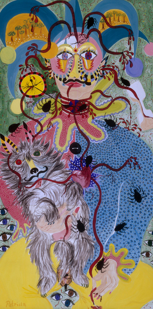 Bloodlines 1995 (tempera)