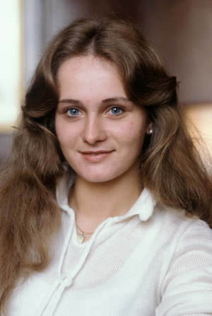 Oslo 19820827 The German artist Nicole, who won the Melody Grand Prix / Eurovision Song Contest in Harrogate, …, 1982 (photo)